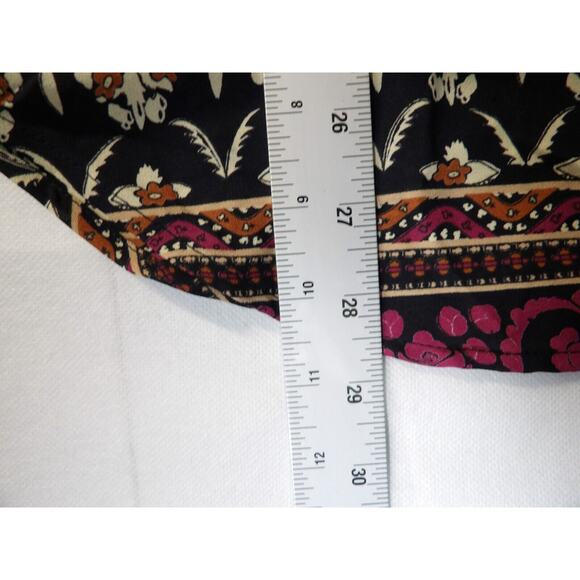 Collective Concepts Tunic Top Shirt Medium Floral Boho Career Casual Peasant - Picture 9 of 11